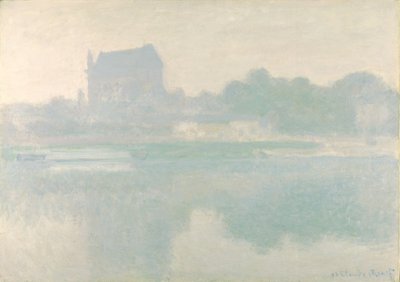De kerk van Vernon, Brouillard, 1894 door Claude Monet